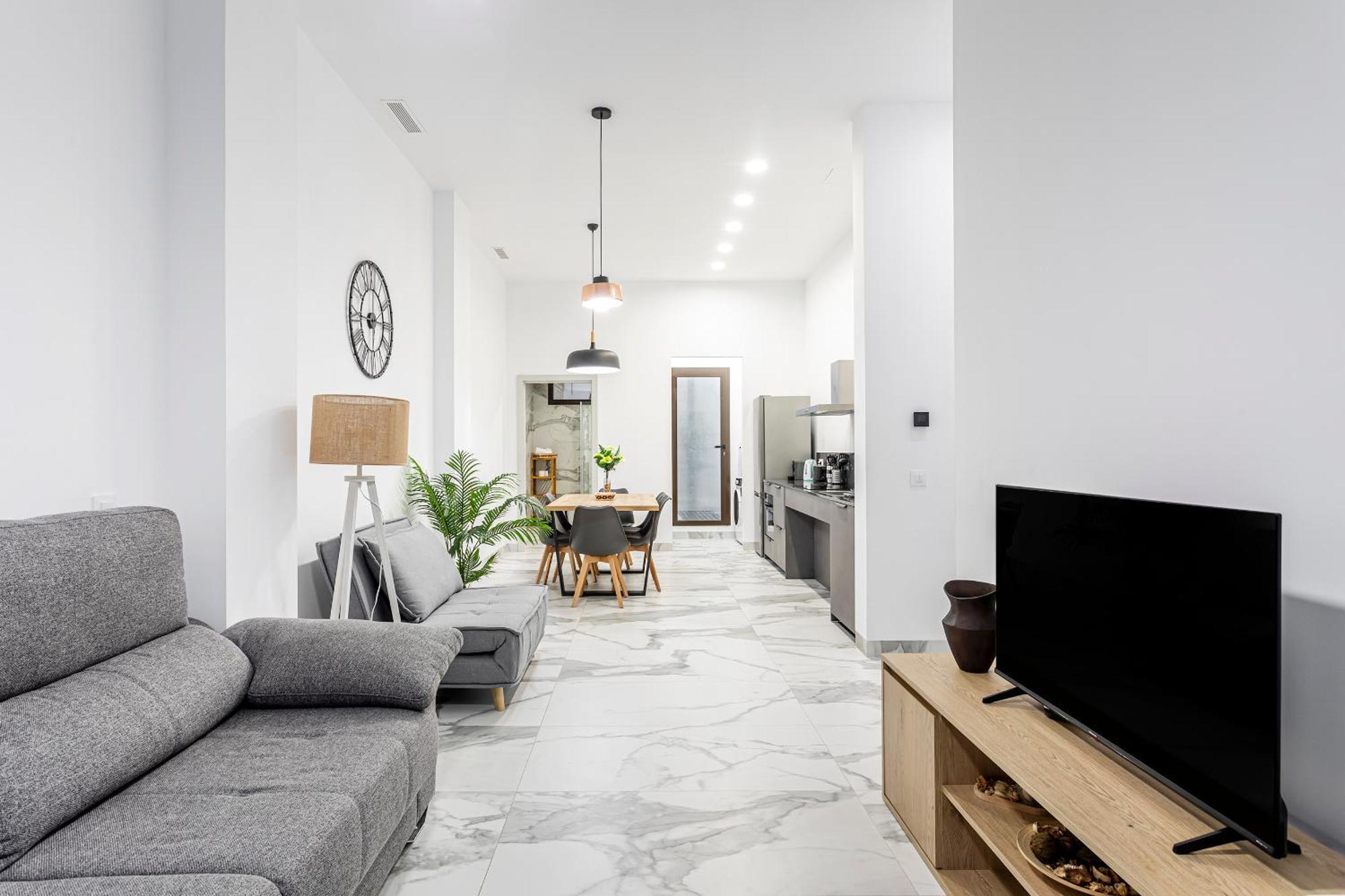 Apartamento De Estilo Moderno Hasta 5 Pax Валенсия Экстерьер фото